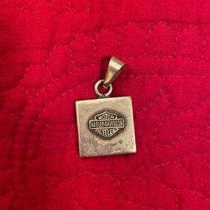 Sterling silver Harley Davidson pendant